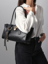 Schoudertas Hamilton Leder Michael kors Zwart hamilton F5GNXT0L-vue-porte